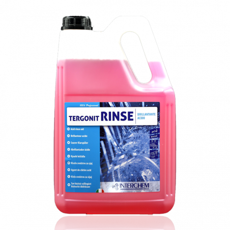 Tergonit Rinse Brillantante per lavastoviglie industriale